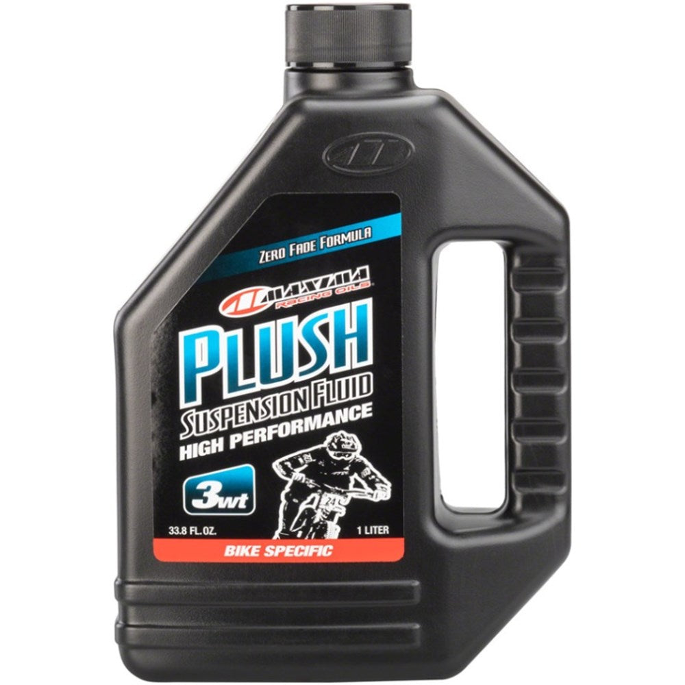 Maxima Plush Suspension Fluid 3Wt 1L / 34Oz (Box Qty 12) - Ultimate Cycles Nowra