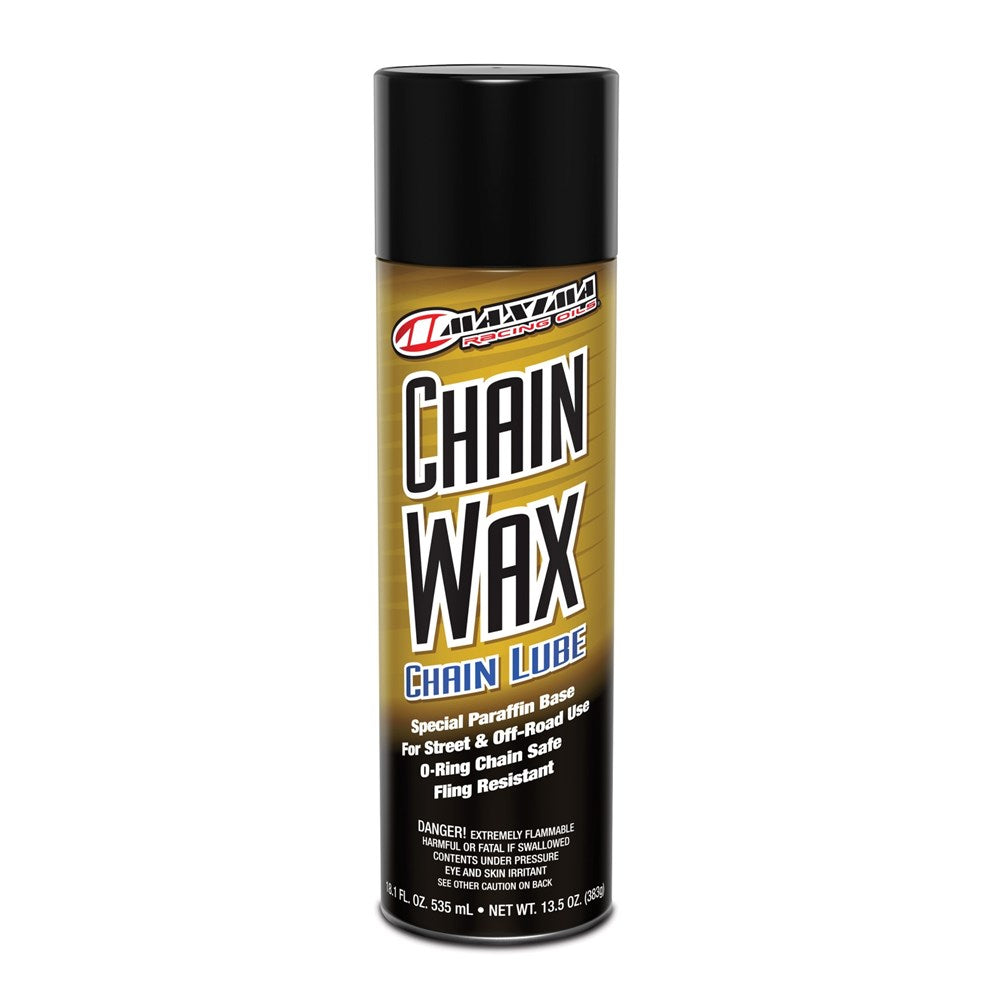 Maxima Chain Wax Large Spray 535Ml / 18.1Oz (Box Qty 12) - Ultimate Cycles Nowra