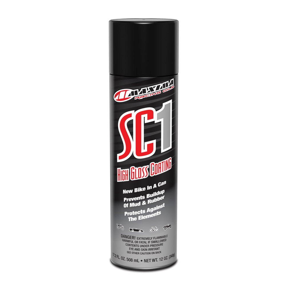 Maxima Sc1 Clear Coat Spray 508Ml / 17.2Oz (Box Qty 12) - Ultimate Cycles Nowra