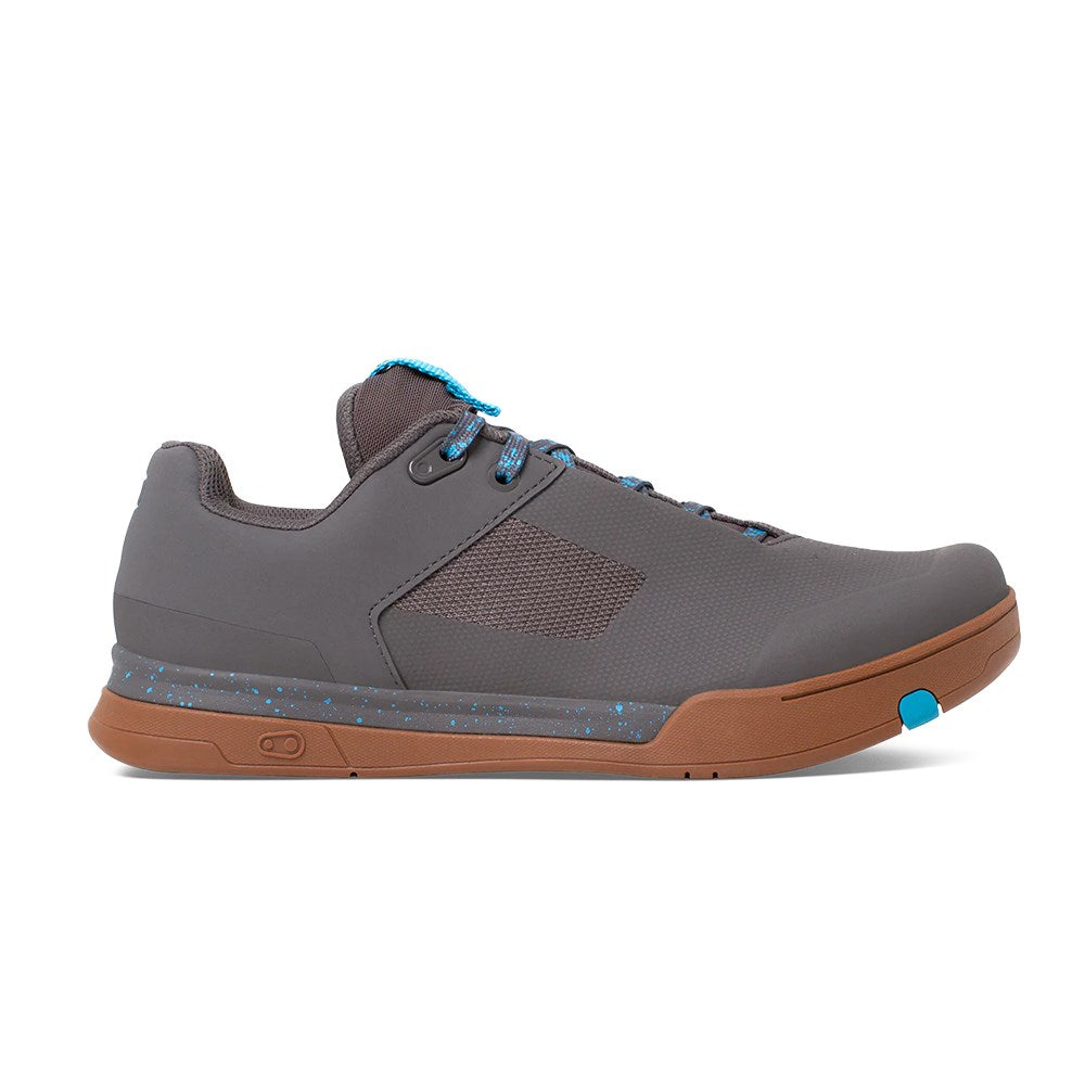 Crankbrothers Mallet Lace Clip-In Shoe Grey / Blue Splatter Us 5.5 Eu 37.5 - Ultimate Cycles Nowra