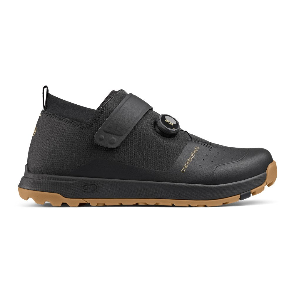 Crankbrothers Mallet Trail Boa Clip-In Shoe Black / Gold Us 5 Eu 37 - Ultimate Cycles Nowra