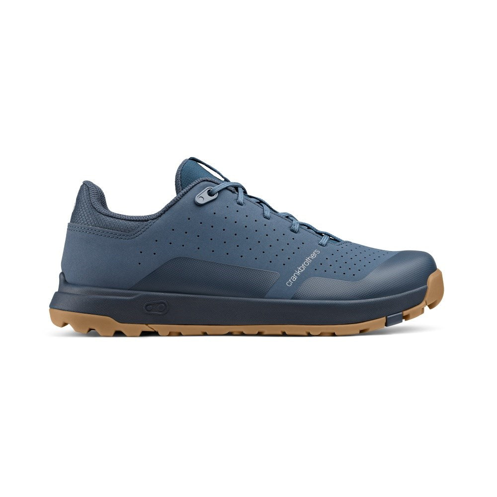 Crankbrothers Mallet Trail Lace Clip-In Shoe Navy / Gum Us 14 Eu 48 - Ultimate Cycles Nowra
