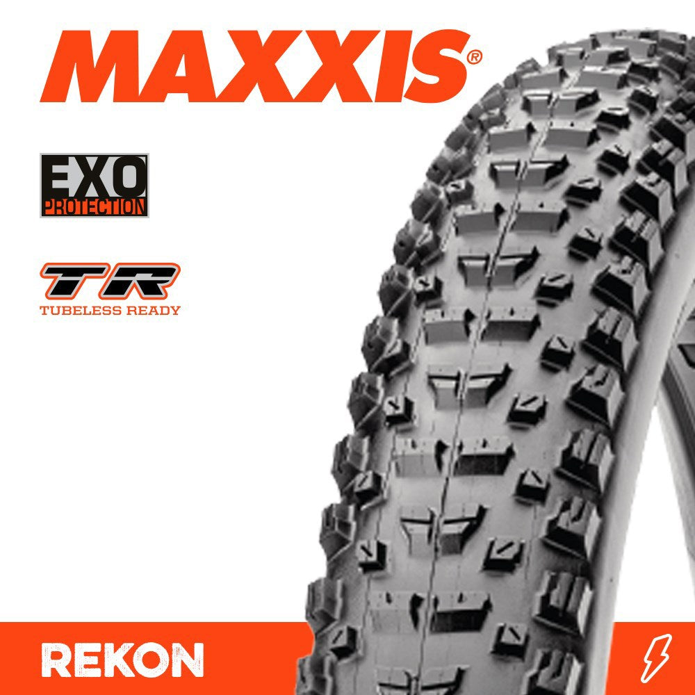 Maxxis Rekon 27.5 X 2.40 Wt Exo Tr Fold 60Tpi E-25 - Ultimate Cycles Nowra
