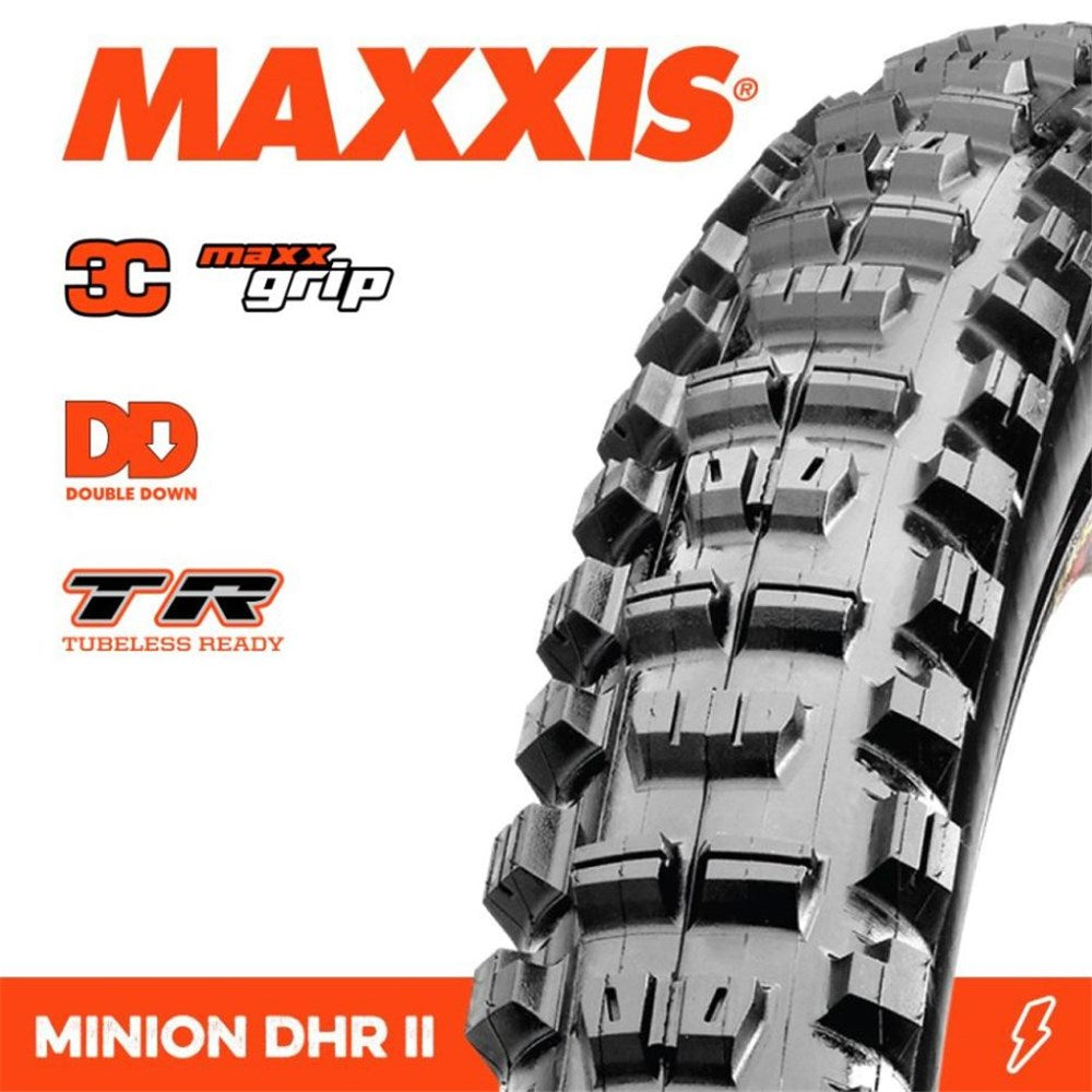 Maxxis Minion Dhr Ii 29 X 2.40 Wt 3C Grip Dd Tr Fold 120X2Tpi E-25 - Ultimate Cycles Nowra