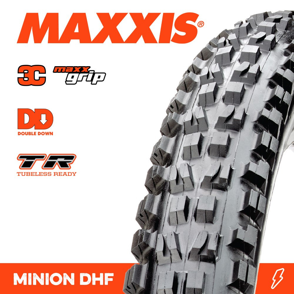 Maxxis Minion Dhf 29 X 2.50 Wt 3C Grip Dd Tr Fold 120X2Tpi E-25 - Ultimate Cycles Nowra