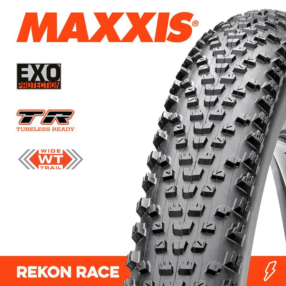 Maxxis Rekon Race 29 X 2.40 Wt Exo Tr Fold 120Tpi E-25 - Ultimate Cycles Nowra