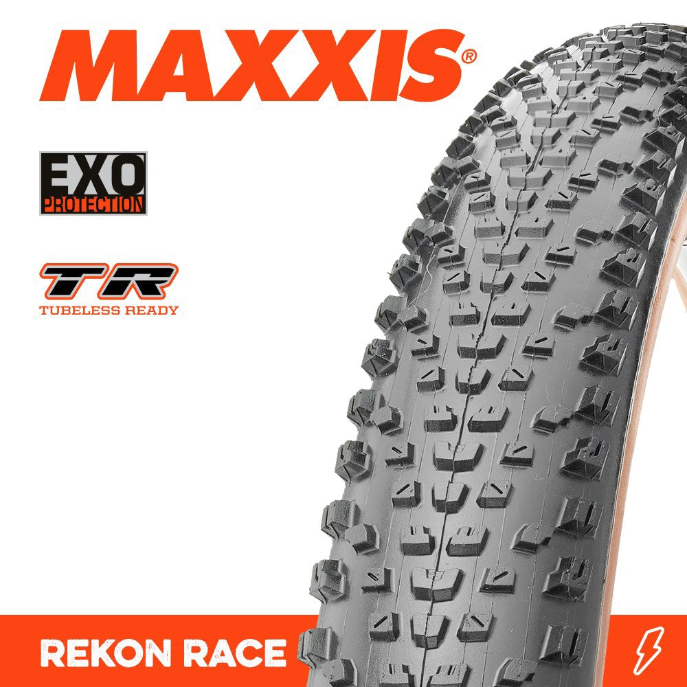 Maxxis Rekon Race 29 X 2.25 Exo Tr Tanwall Fold 60Tpi E-25 - Ultimate Cycles Nowra