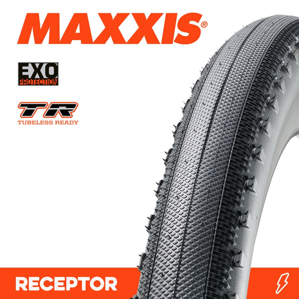 Maxxis Receptor 700 X 40C Exo Tr Fold 120Tpi - Ultimate Cycles Nowra