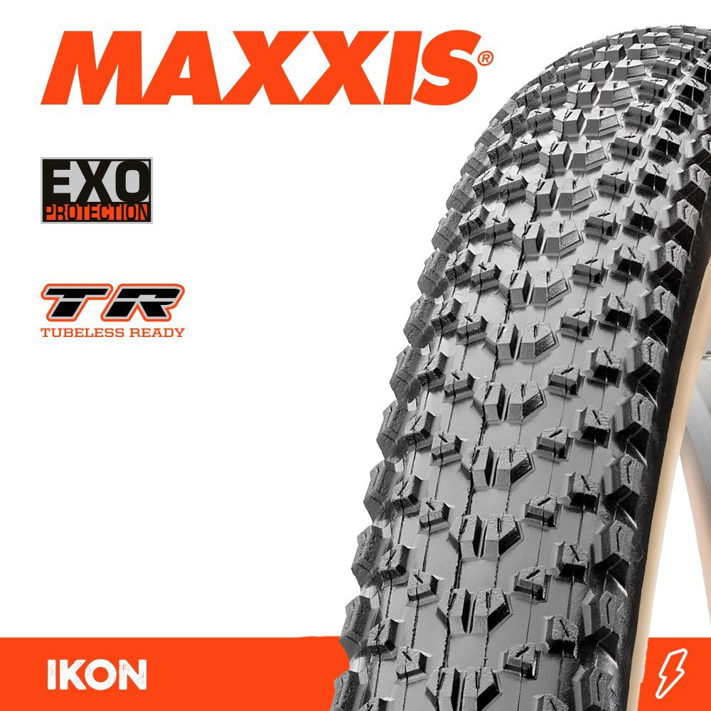 Maxxis Ikon 29 X 2.20 Exo Tr Tanwall Fold 60 Tpi E-25 - Ultimate Cycles Nowra