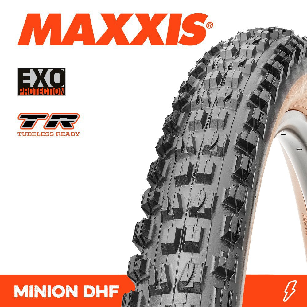 Maxxis Minion Dhf 27.5 X 2.30 3C Terra Exo Tr Tanwall Fold 60 Tpi E-25 - Ultimate Cycles Nowra