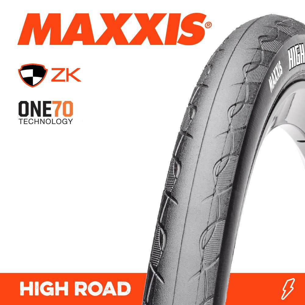 Maxxis High Road 28 X 25 Hypr Zk One70 Tub 170Tpi - Ultimate Cycles Nowra