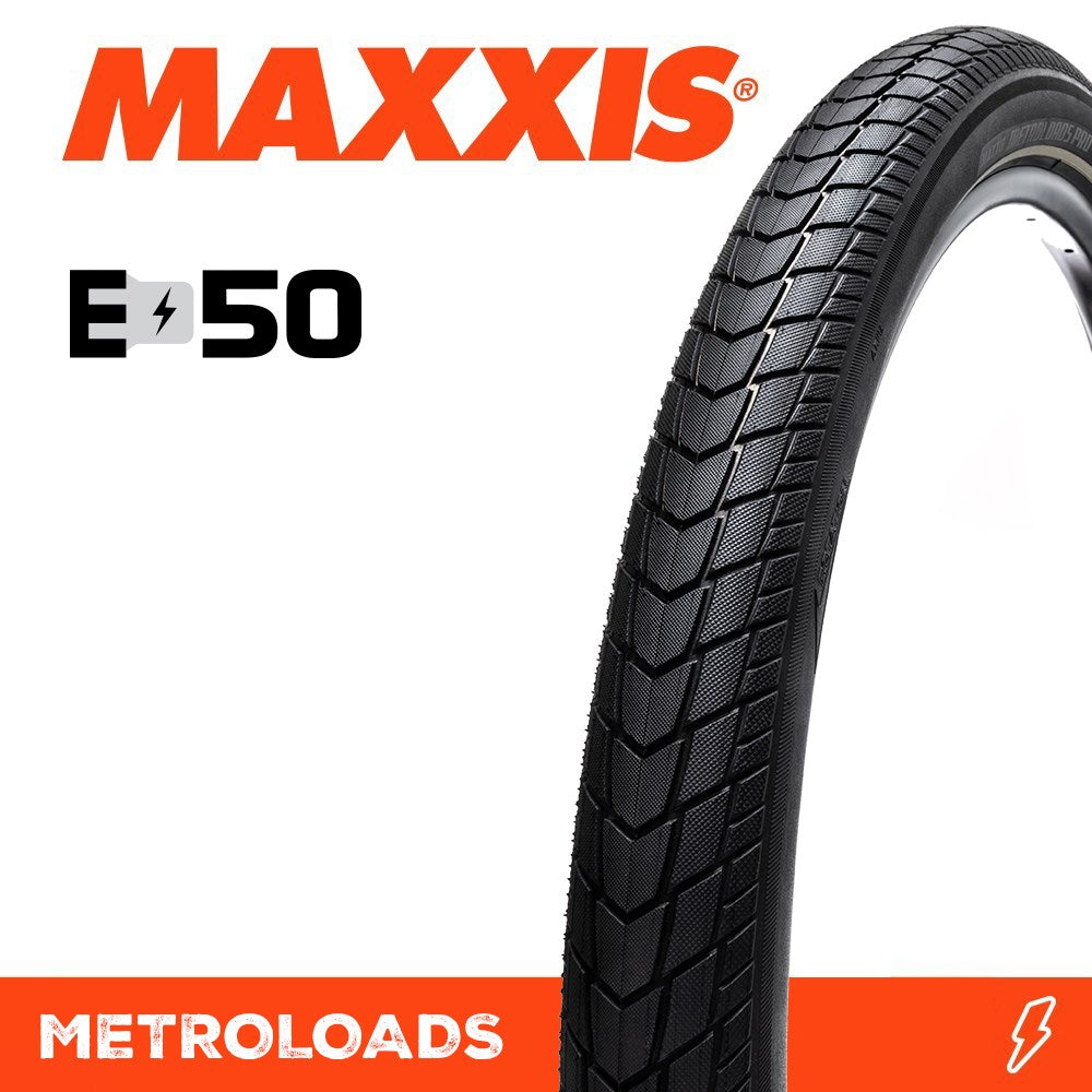 Maxxis Metroloads 20 X 2.15 4S Ri + Ref Wire 60Tpi E-50 - Ultimate Cycles Nowra