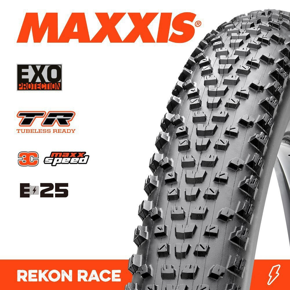 Maxxis Rekon Race 27.5 X 2.25 New Maxxspeed Exo Tr Fold 120Tpi E-25 - Ultimate Cycles Nowra