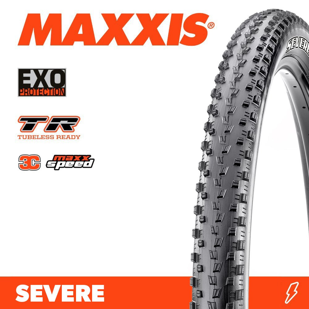 Maxxis Severe 29 X 2.25 Exo Tr 3C New Maxxspeed Fold 120Tpi E-25 - Ultimate Cycles Nowra