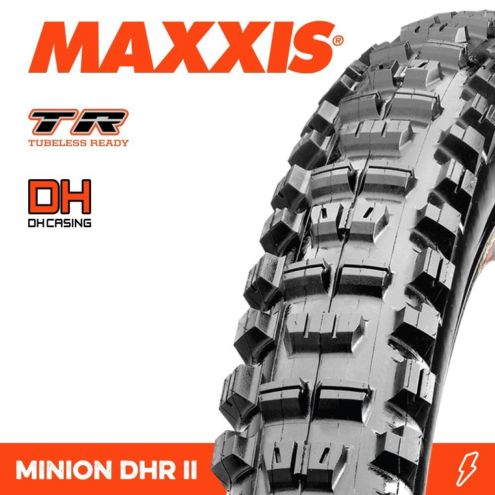 Maxxis Minion Dhr Ii 27.5 X 2.50 3Ct Dh Tr Fold 60X2Tpi E-25 - Ultimate Cycles Nowra