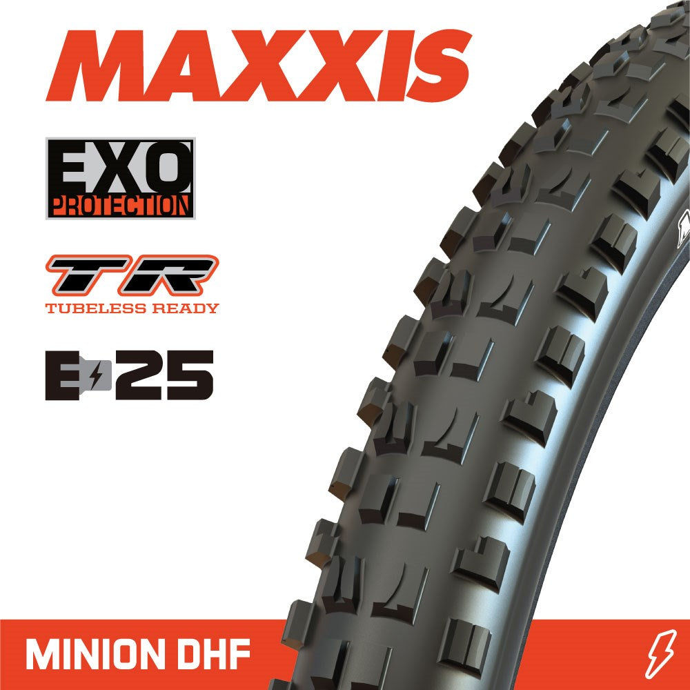 Maxxis Minion Dhf 29 X 2.50 Exo Tr Wire 60Tpi E-25 - Ultimate Cycles Nowra