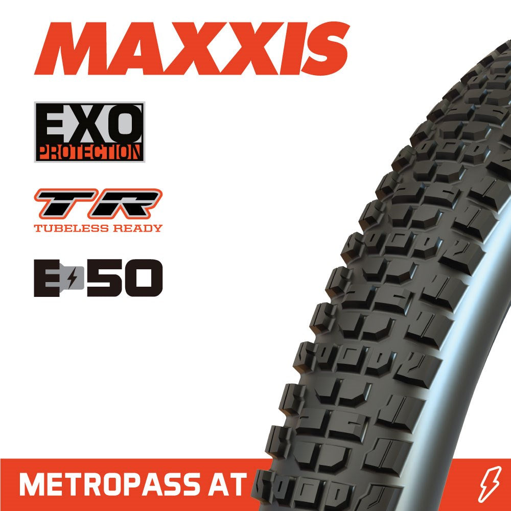 Maxxis Metropass At 29 X 2.40 4S Ri Exo Tr Ref Wire 60Tpi E-50 - Ultimate Cycles Nowra