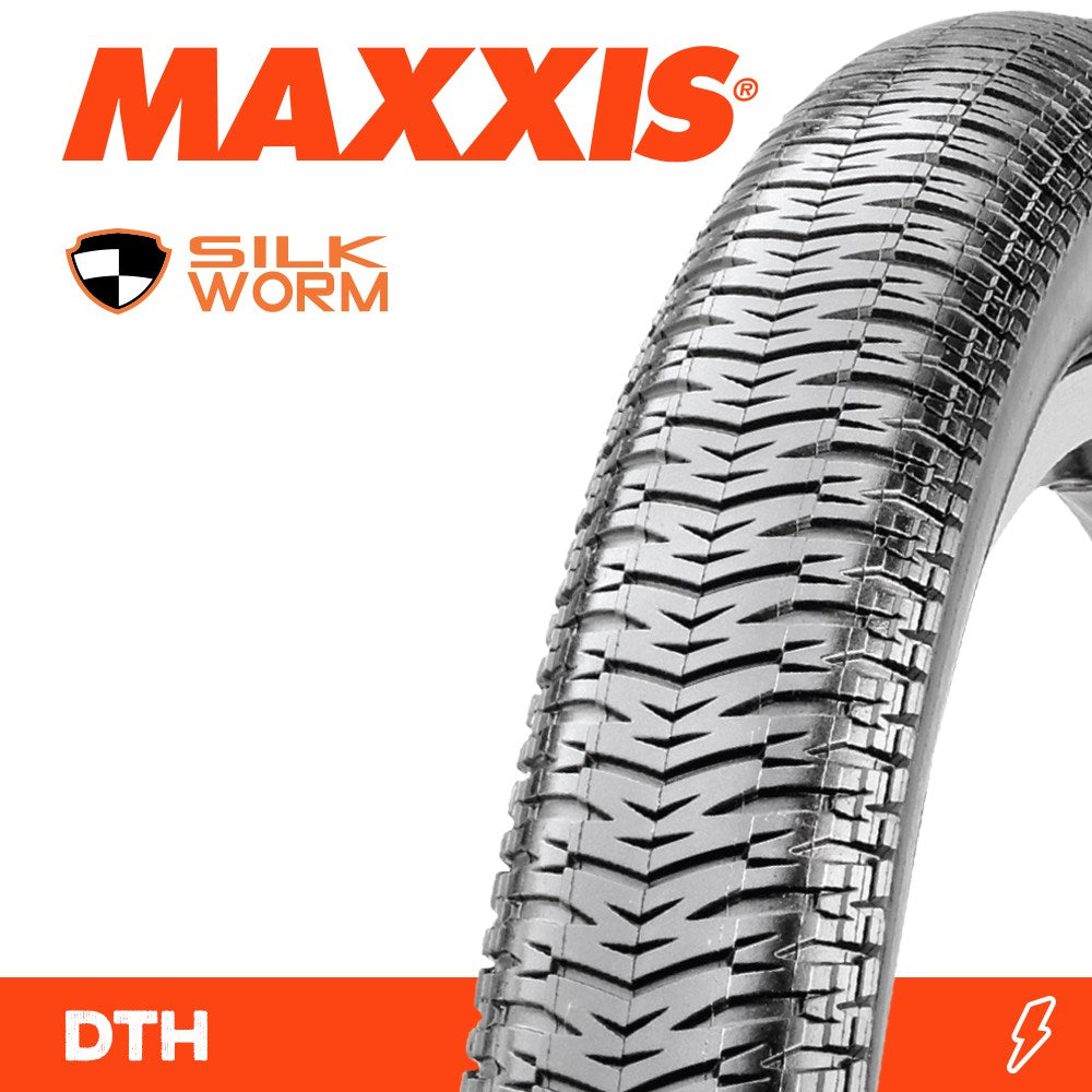 Maxxis Dth 20 X 1-1/8 Silkworm Wire 120Tpi - Ultimate Cycles Nowra