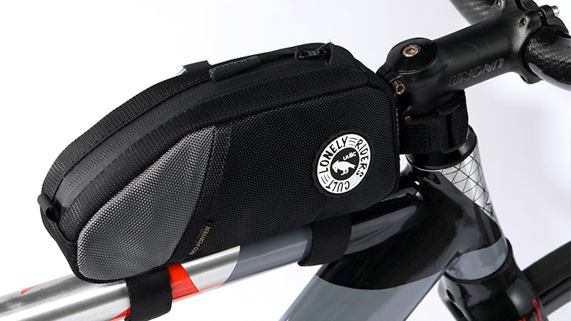 Ulac Nomadpak Top Tube Bag 1.2L Black - Ultimate Cycles Nowra