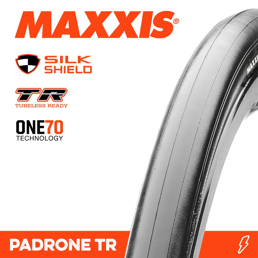 Maxxis Padrone Tr 700 X 23C Silkshield Tr Fold 170Tpi - Ultimate Cycles Nowra