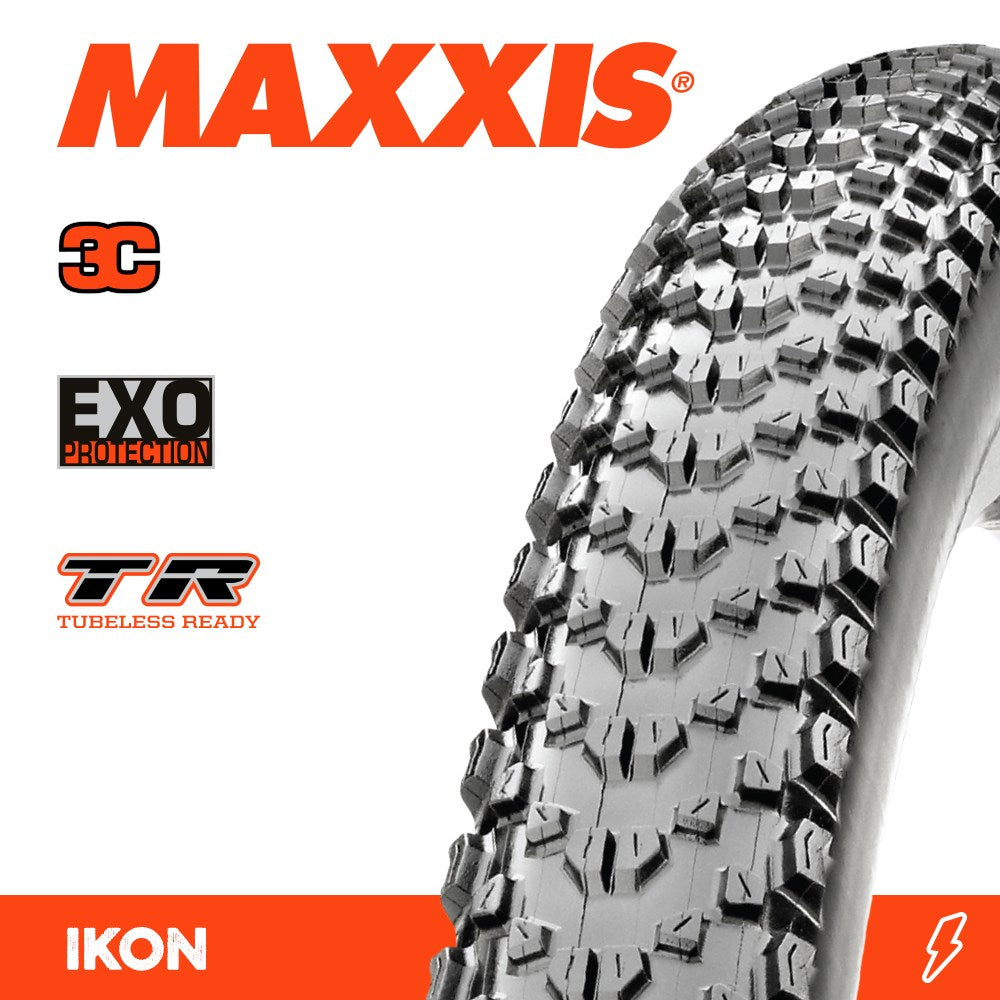 Maxxis Ikon 27.5 X 2.20 3C Speed Exo Tr Fold 120Tpi E-25 - Ultimate Cycles Nowra