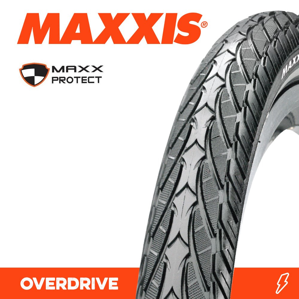 Maxxis Overdrive 700 X 40C Maxxprotect Wire 27Tpi - Ultimate Cycles Nowra