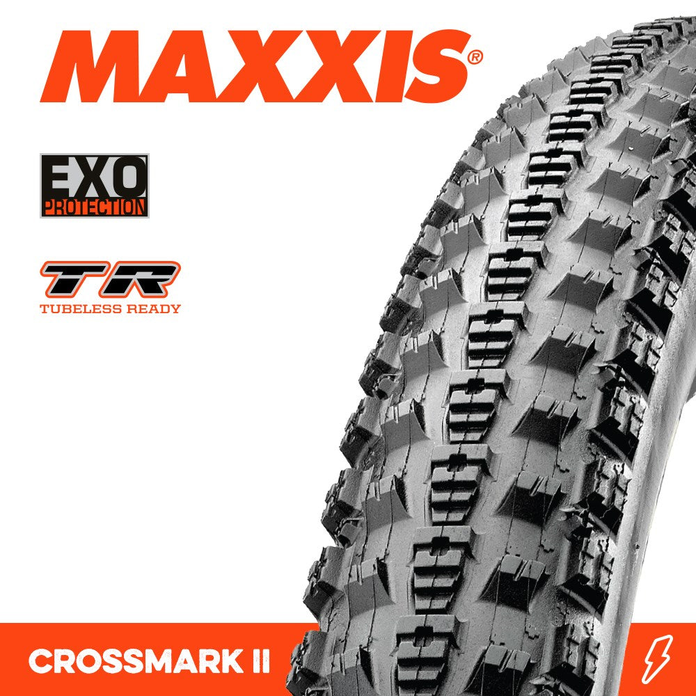 Maxxis Crossmark Ii 29 X 2.10 Exo Tr Fold 60Tpi E-25 - Ultimate Cycles Nowra