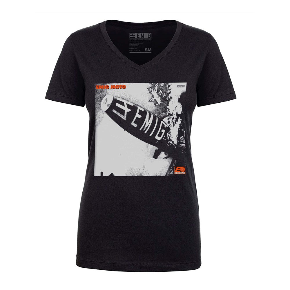 Odi Wmns Tee Emig Zeppelin Black W-Xlg - Ultimate Cycles Nowra