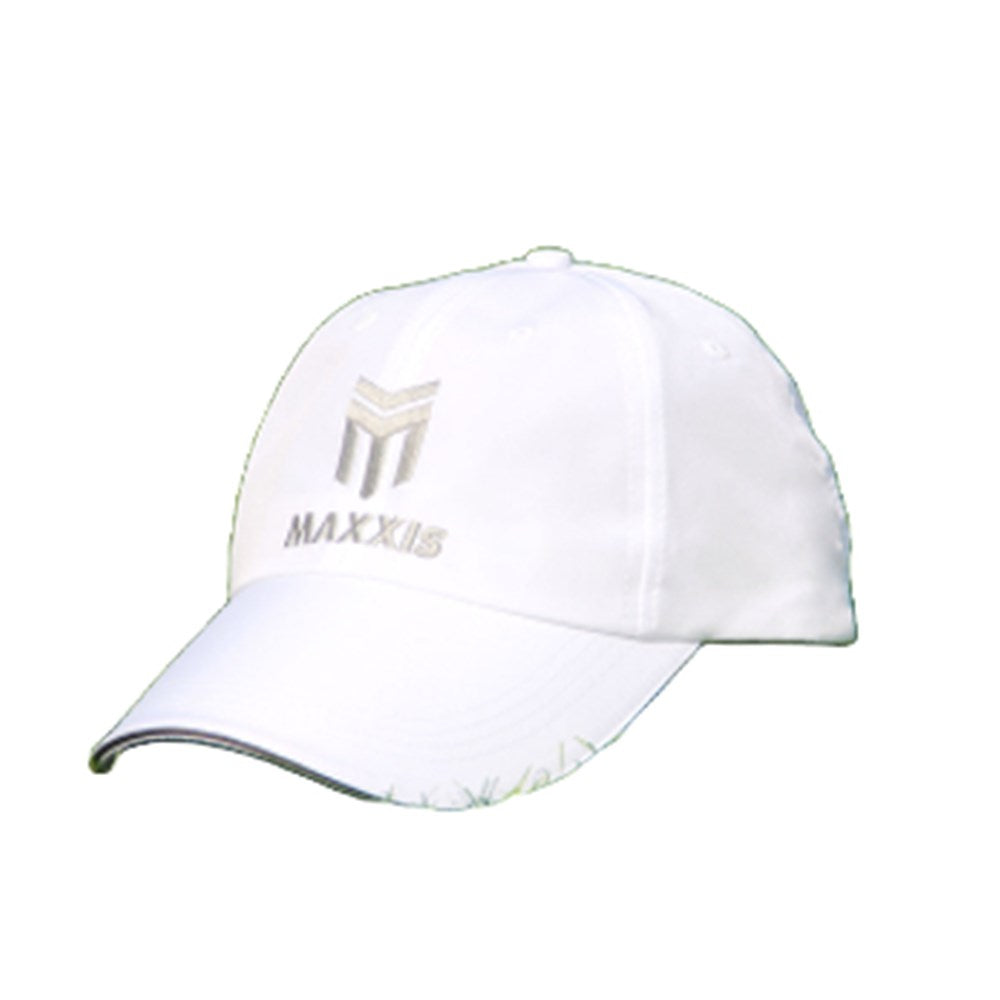 Maxxis Snapback Curve Hat White Osfa - Ultimate Cycles Nowra