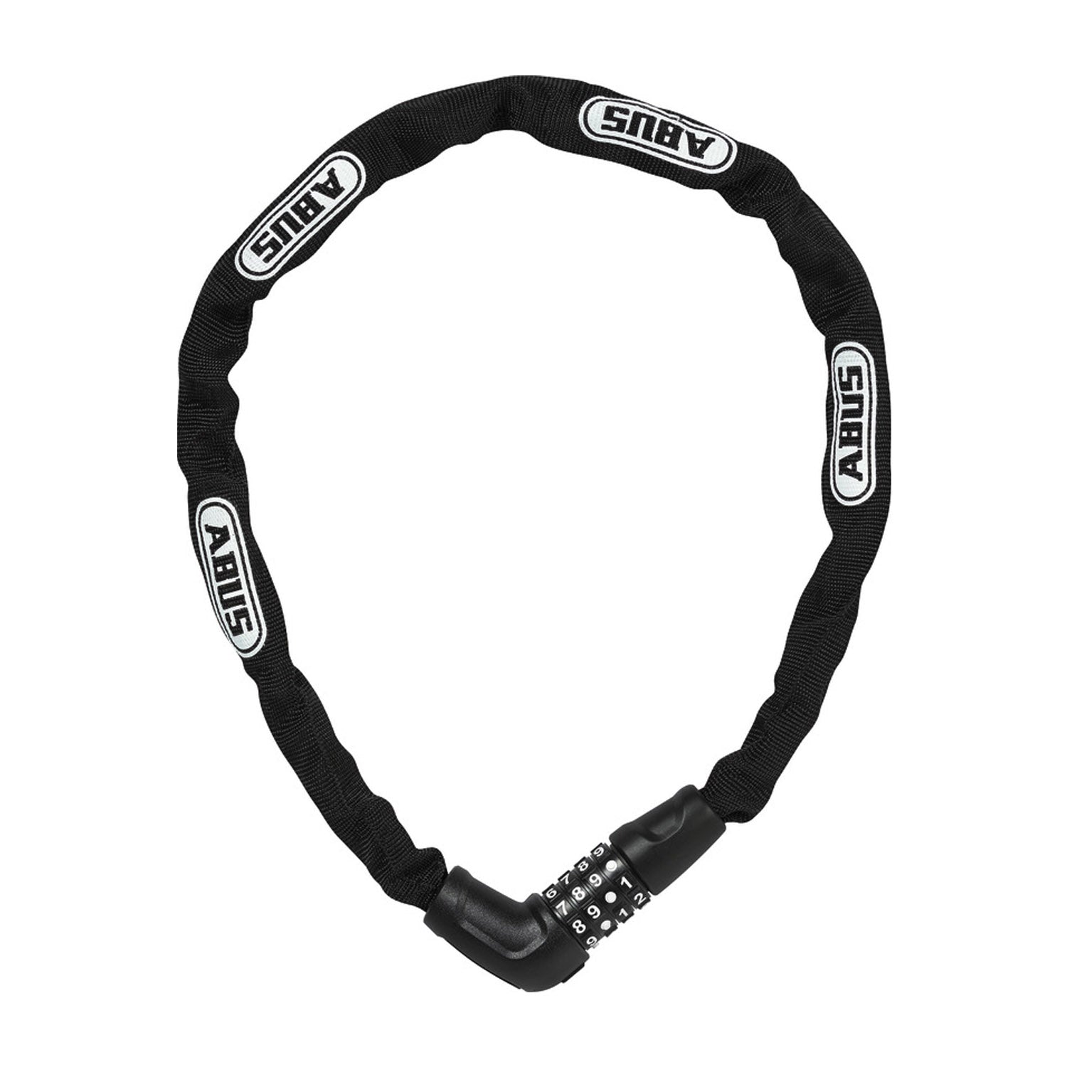 Abus Lock Steel O Chain 5805c 75cm Black - Ultimate Cycles Nowra