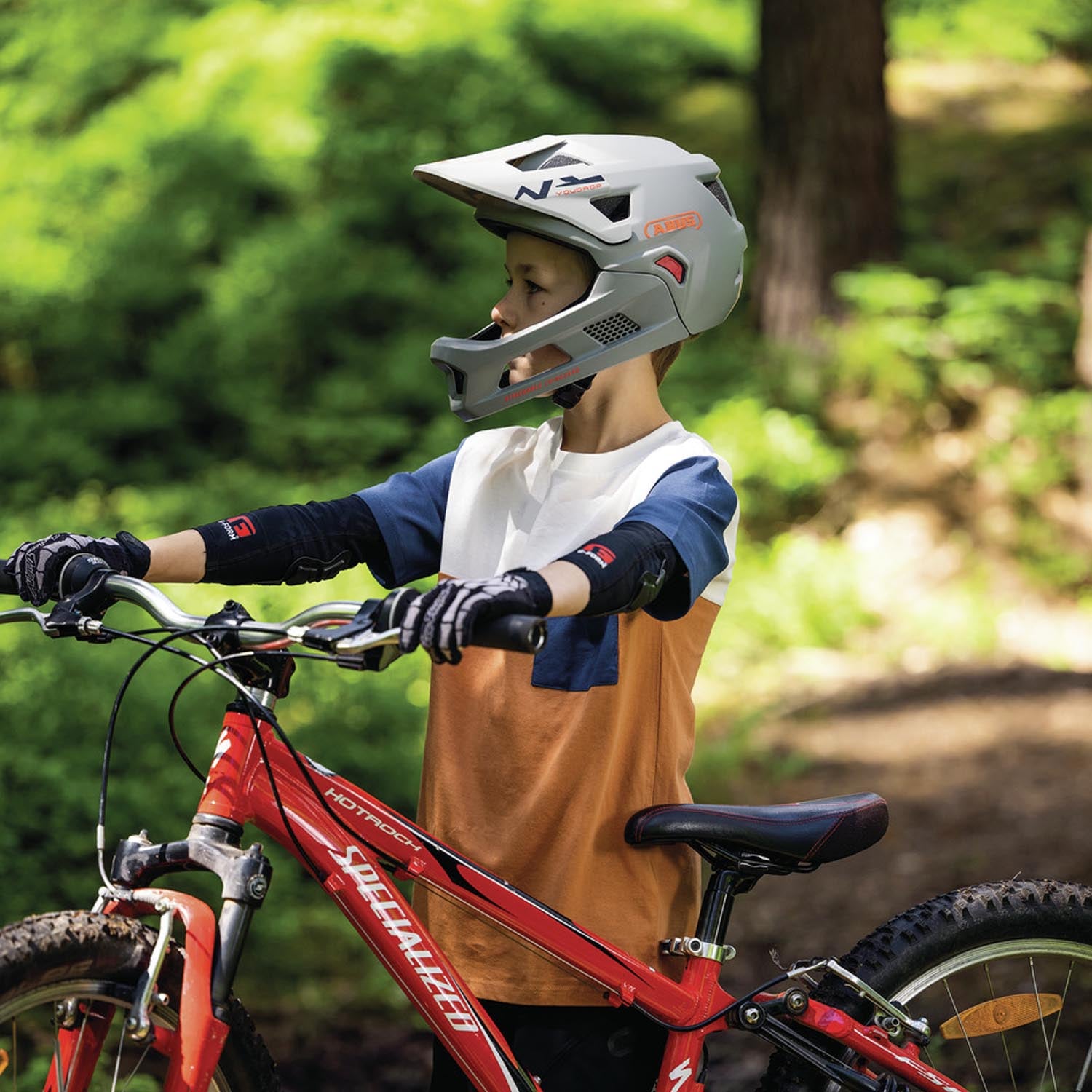 ABUS You Drop FF Youth Helmet - Ultimate Cycles Nowra