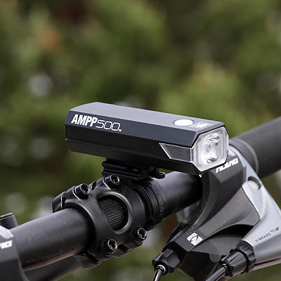Cateye Front Light Ampp500 El085rc Black - Ultimate Cycles Nowra