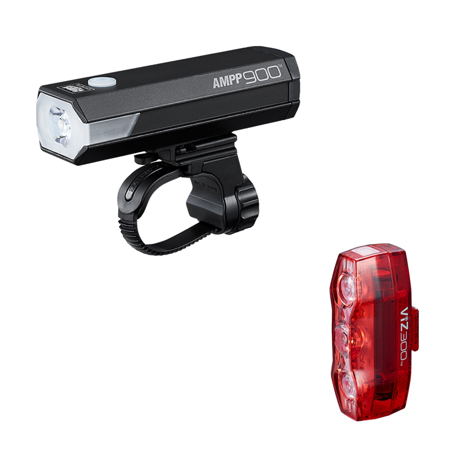 Cateye Lightset City Ampp900 & Viz300 - Ultimate Cycles Nowra
