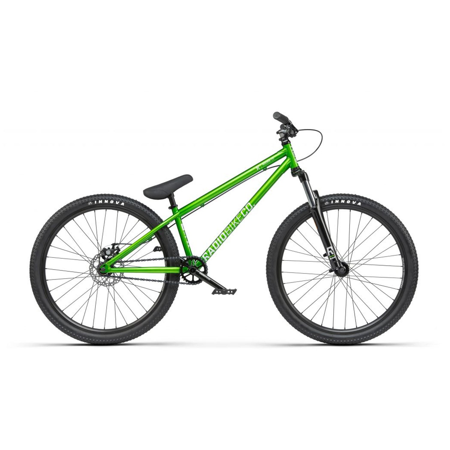 Radio Bmx Asura 26" Metallic Green - Ultimate Cycles Nowra
