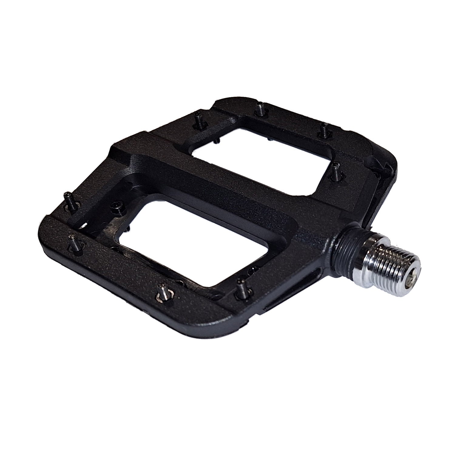 Bare Nylon Pedals Black Sealed Bearing - Ultimate Cycles Nowra