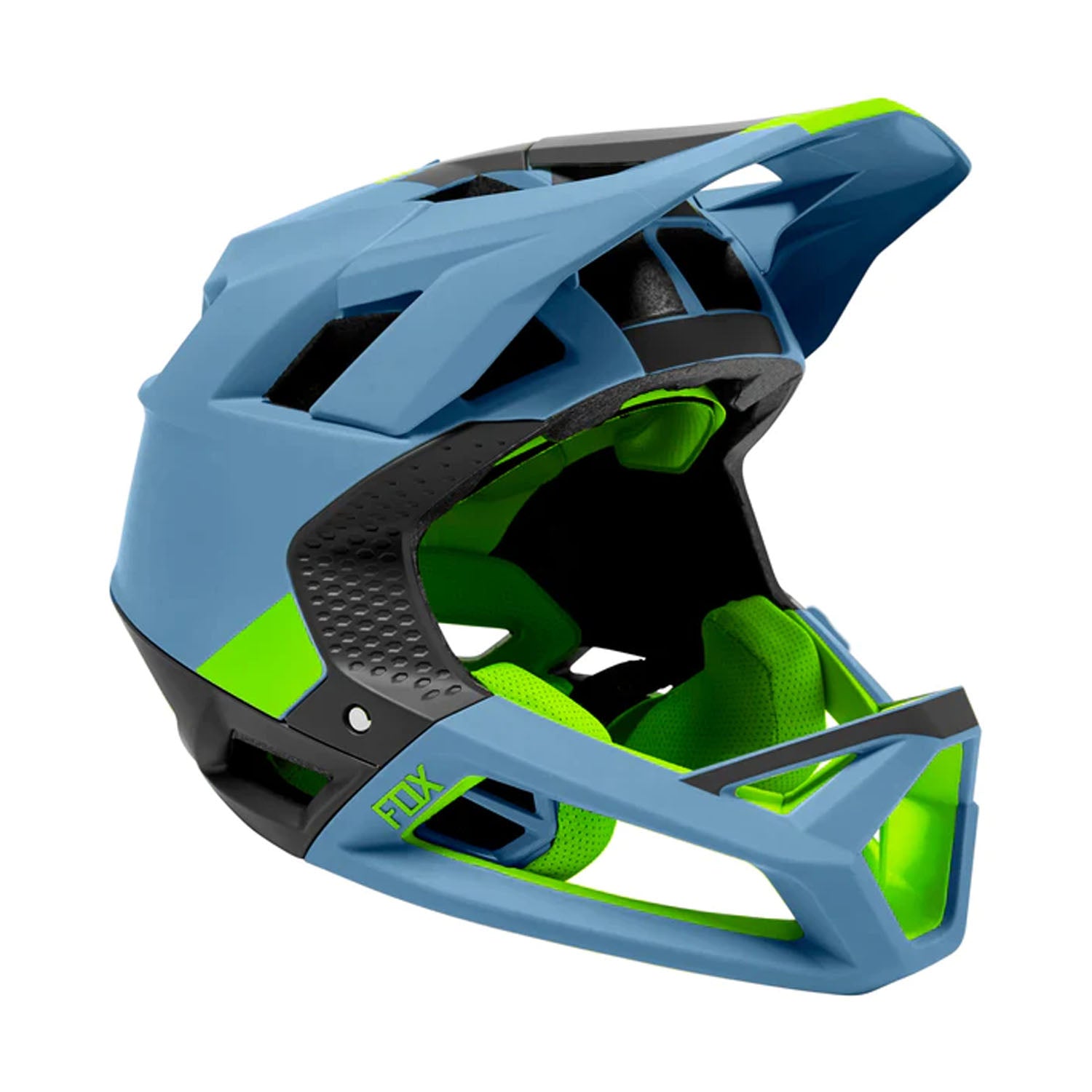 Fox Proframe Blocked As Dust Blue - Ultimate Cycles Nowra