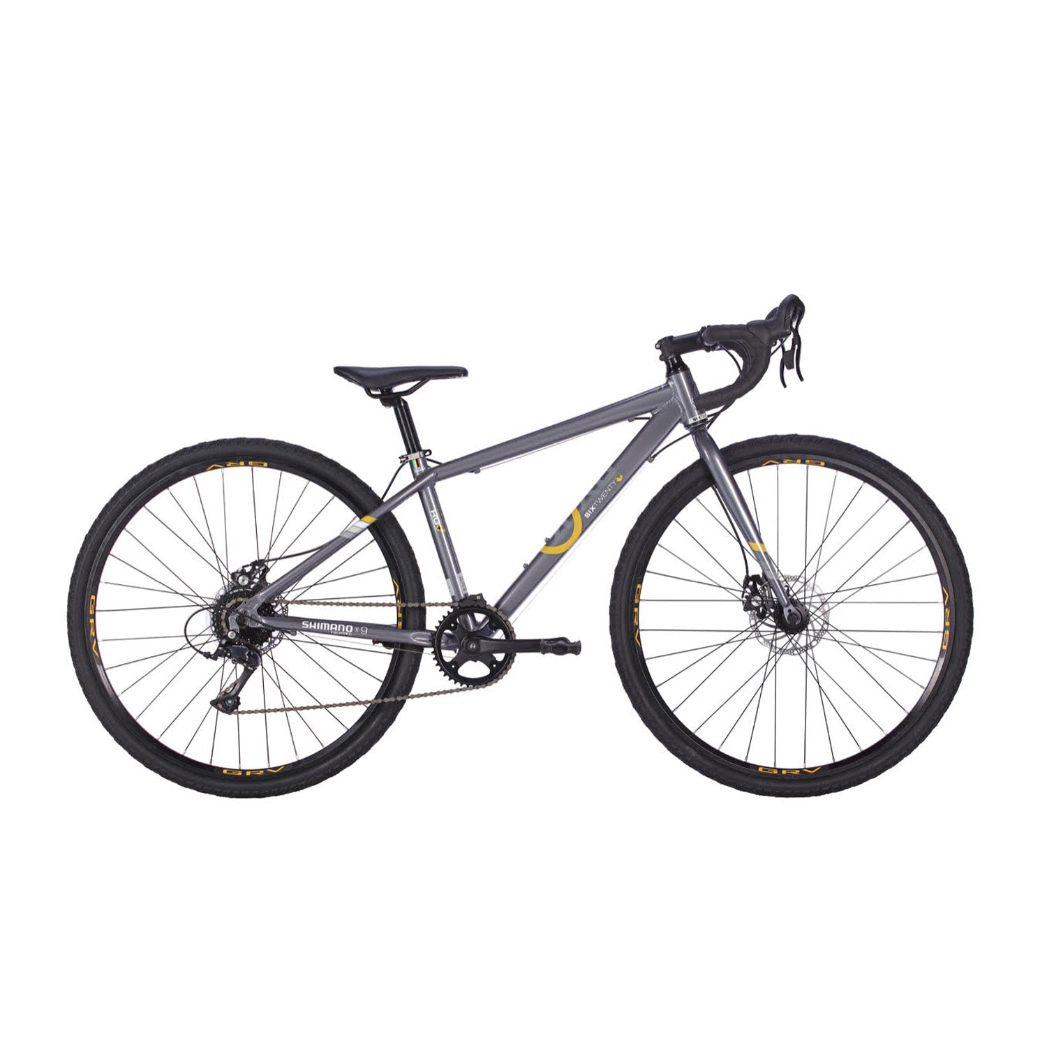 BYK E620 9 SPD GRAVEL BIKE ANTH/GREY/GOLD - Ultimate Cycles Nowra