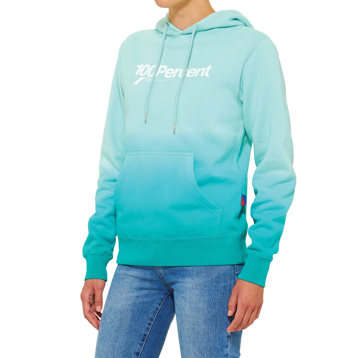 100% Calisto Wmns Hooded Fleece Jade - Ultimate Cycles Nowra