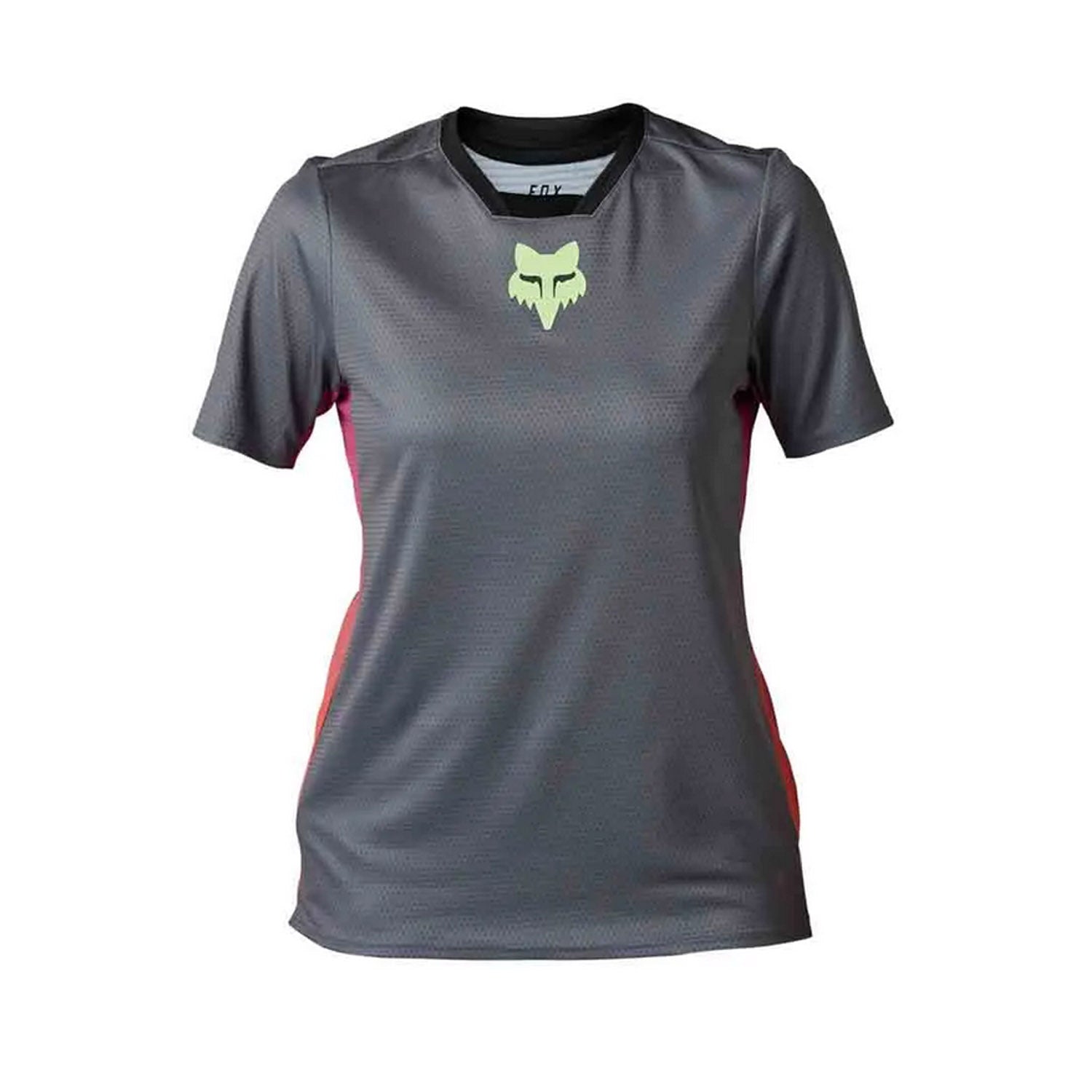 Fox W Defend Race Ss Jersey Pewter - Ultimate Cycles Nowra