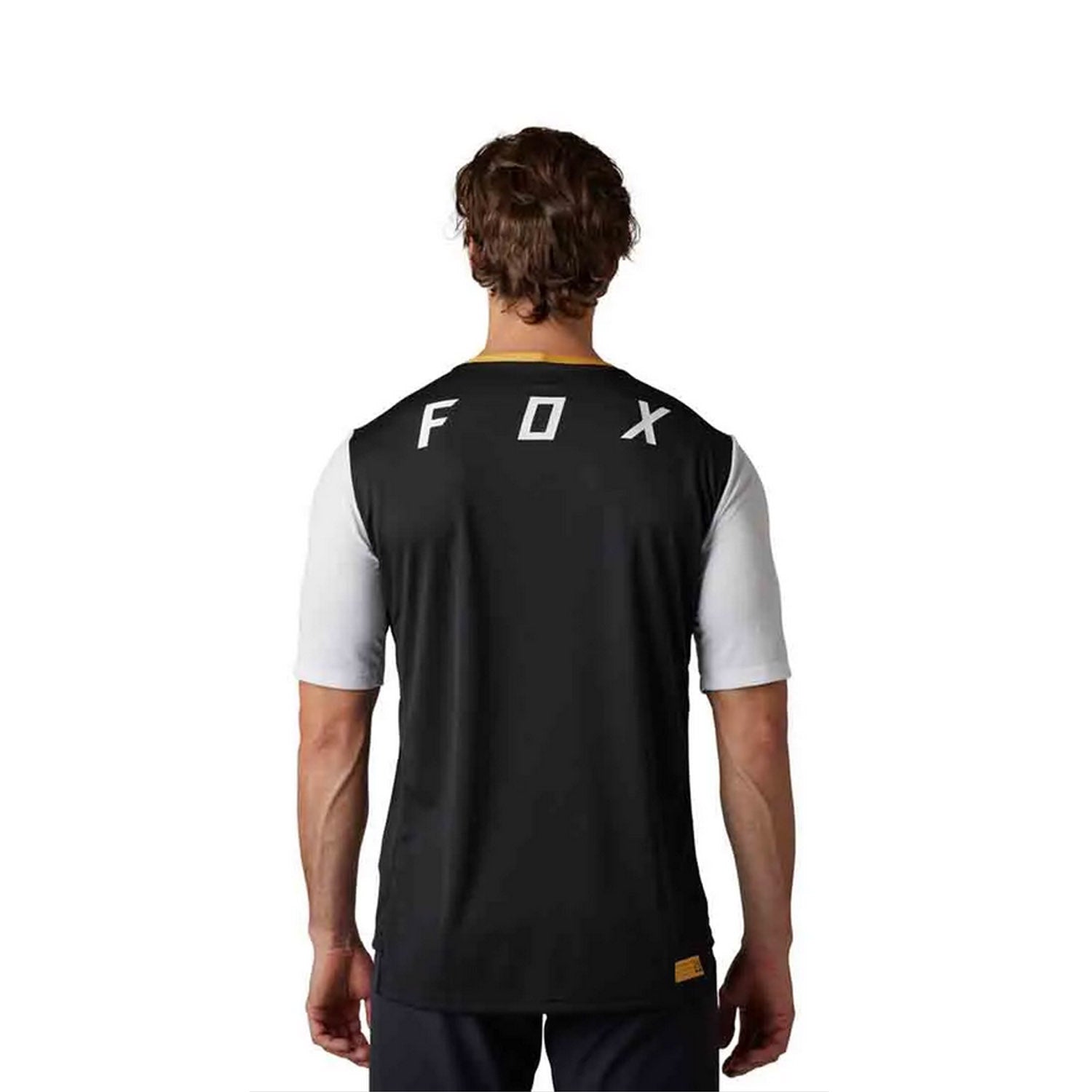 Fox Defend Ss Jersey Aurora Blk/wht - Ultimate Cycles Nowra