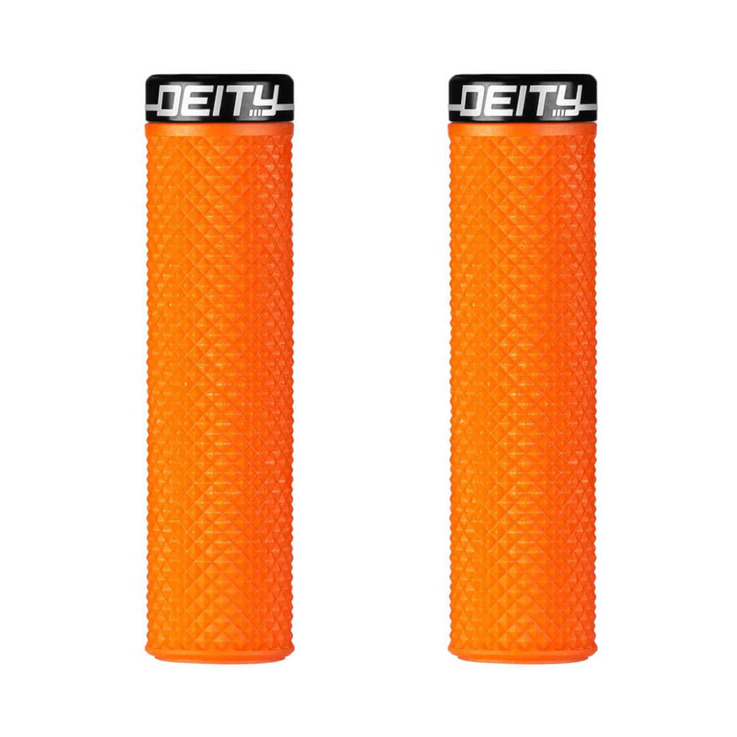 Deity Supracush Lock On Grip Orange - Ultimate Cycles Nowra