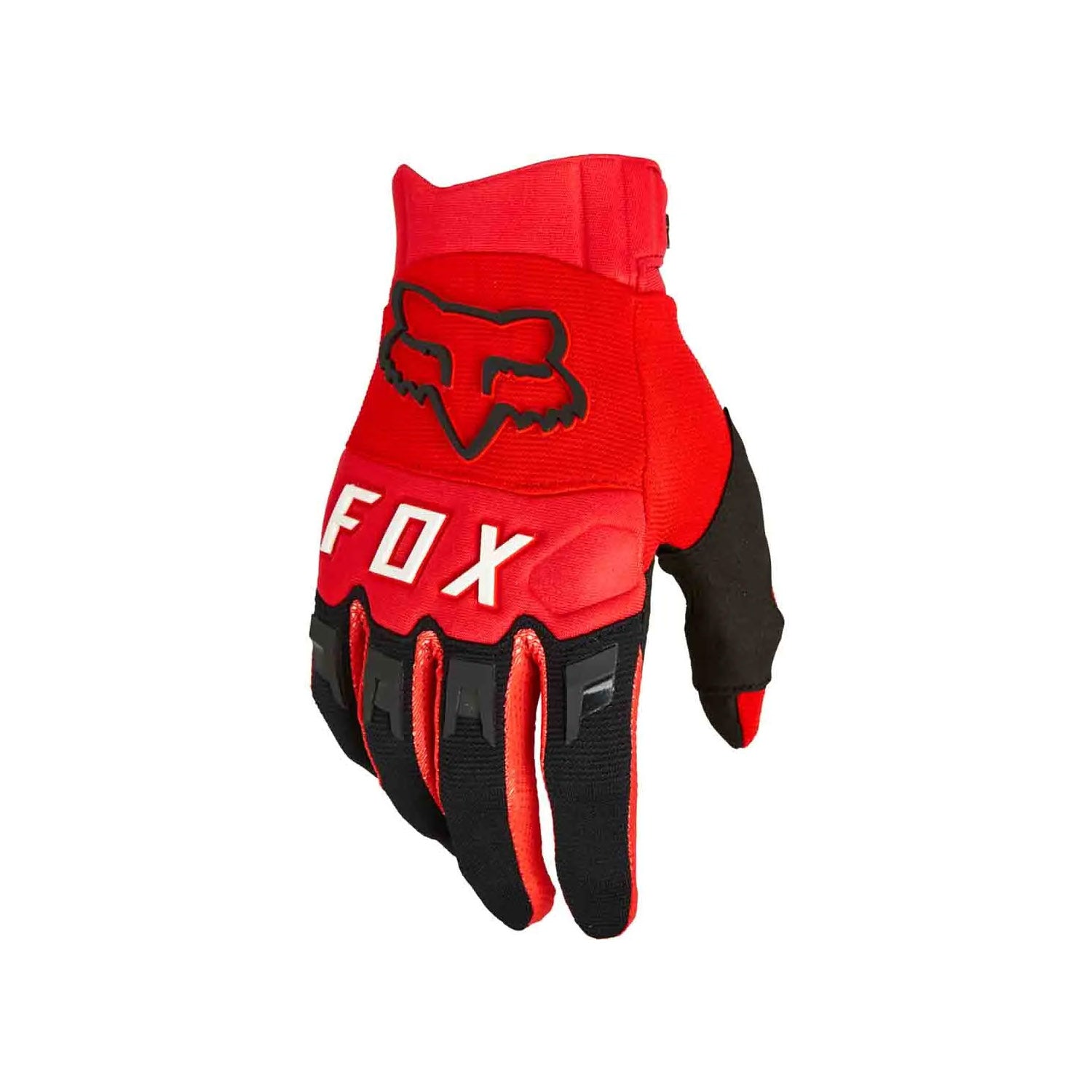 Fox Dirtpaw Glove Flu Red - Ultimate Cycles Nowra
