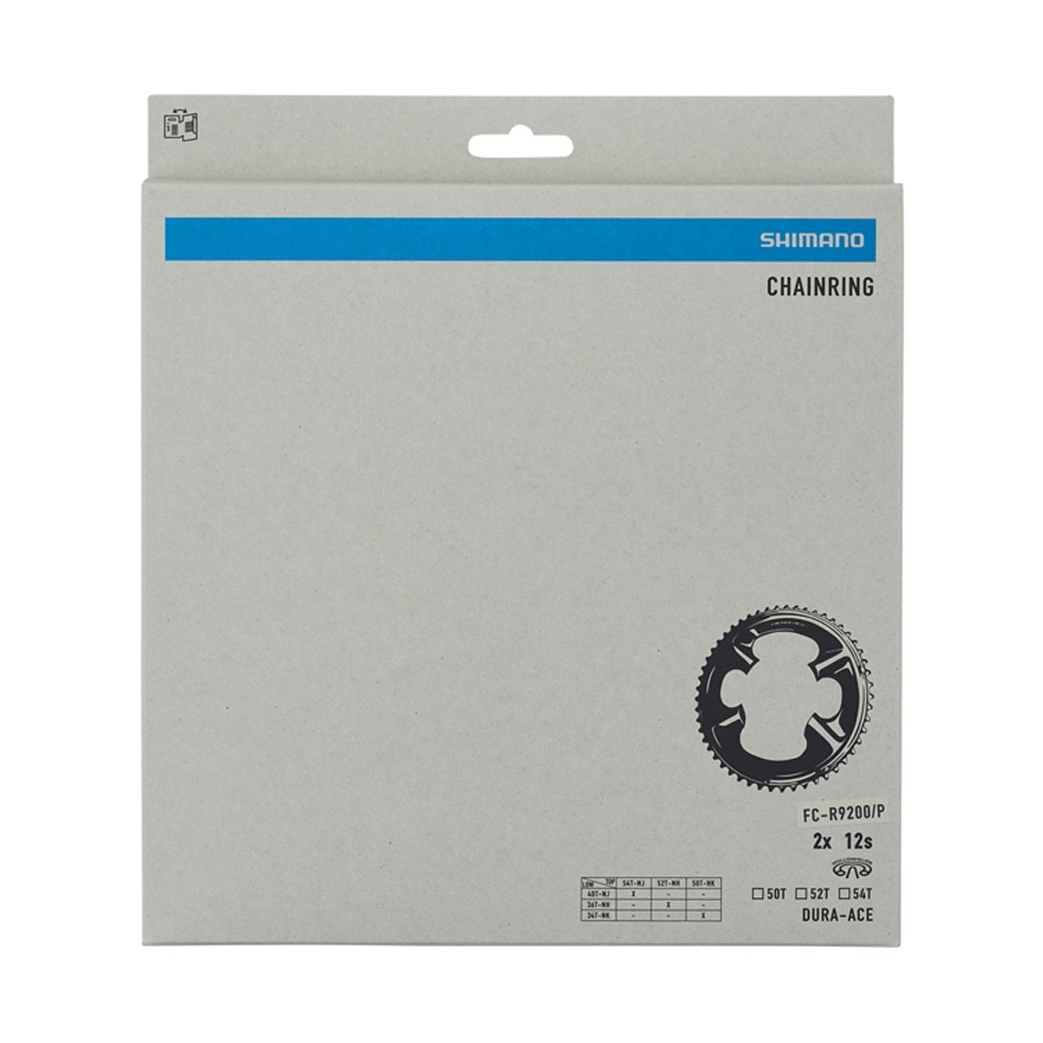 Shimano Fc-r9200 Chainring 54t-nj For 54/40t - Ultimate Cycles Nowra