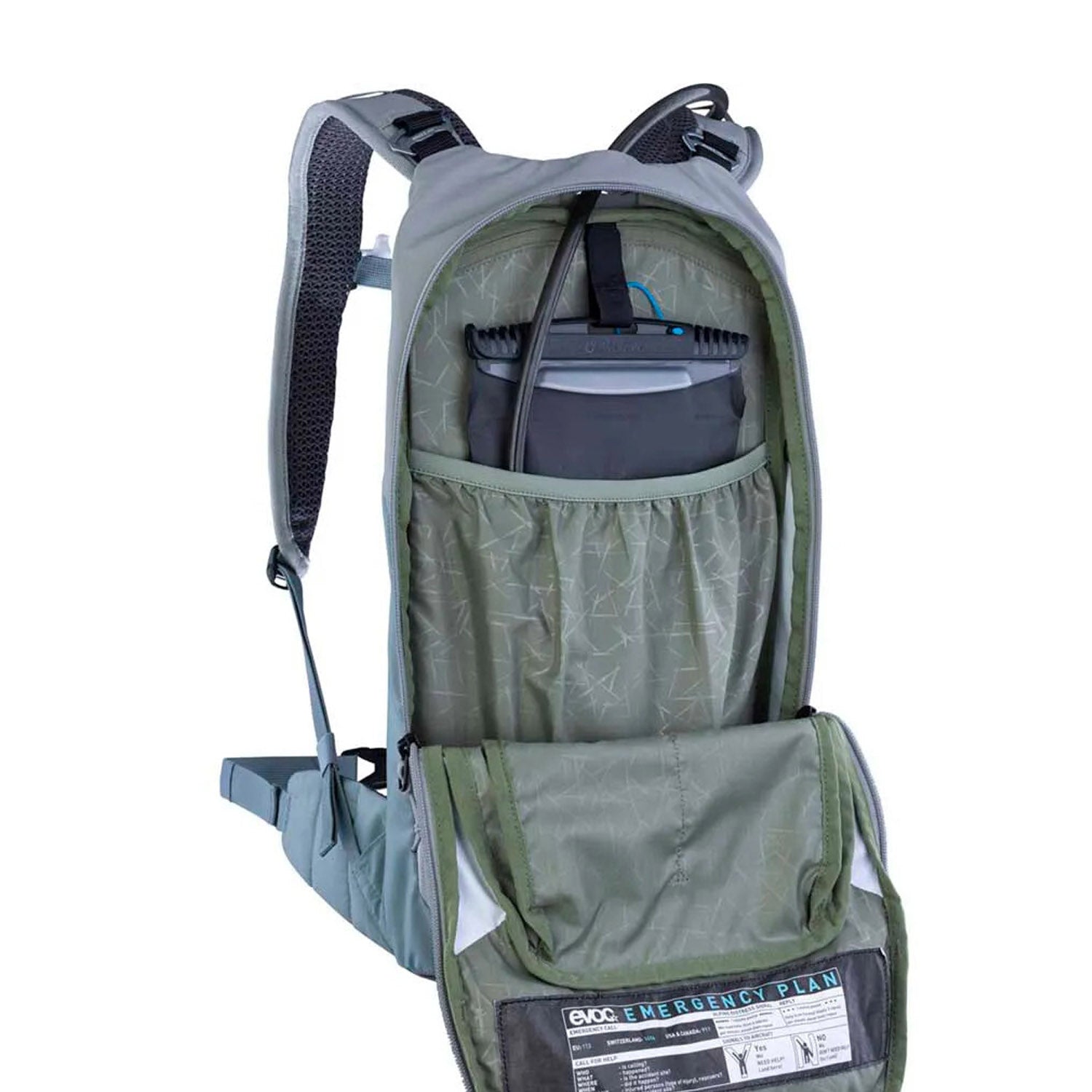 Evoc Stage 6+ Hydra Bladder Backpack O/s Stone/steel 6l - Ultimate Cycles Nowra