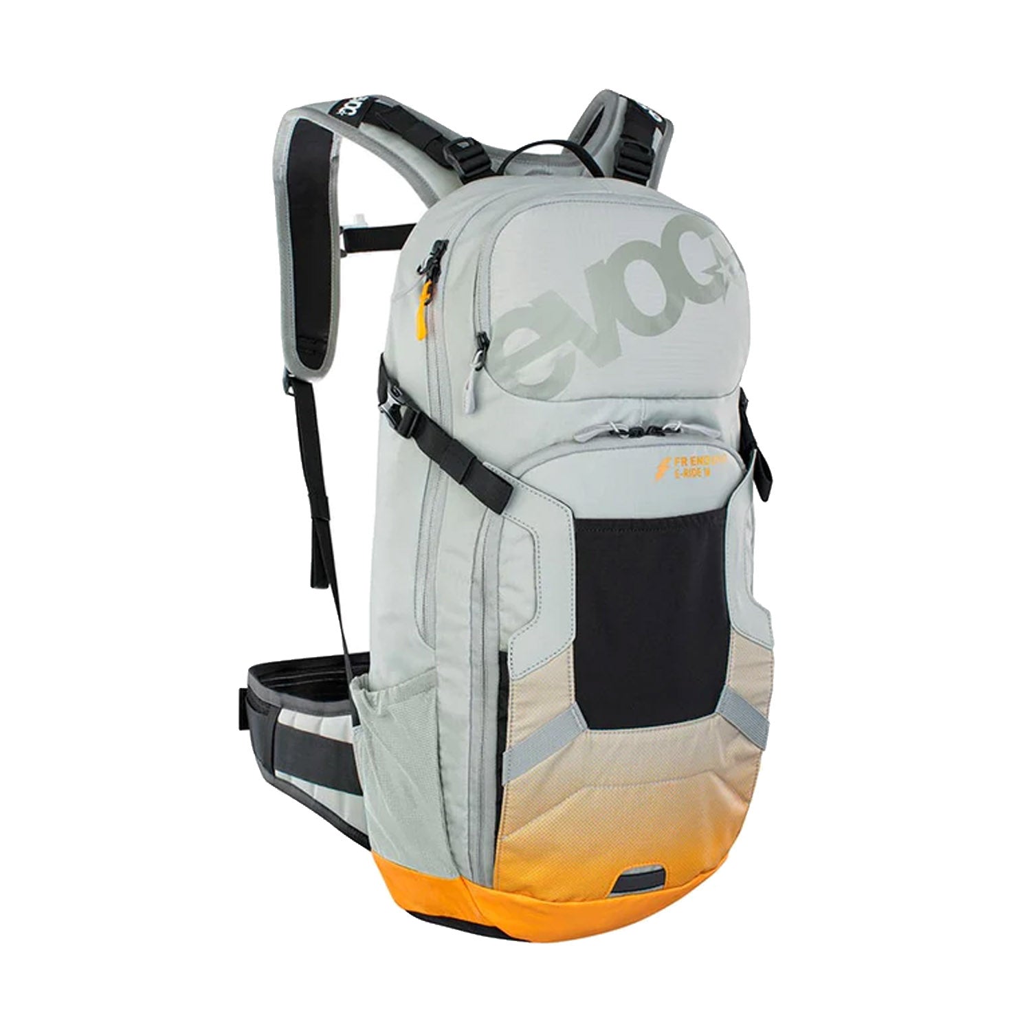 Evoc Fr Enduro E-ride 16 Backpack Stone/bright Orange M/l 16l - Ultimate Cycles Nowra