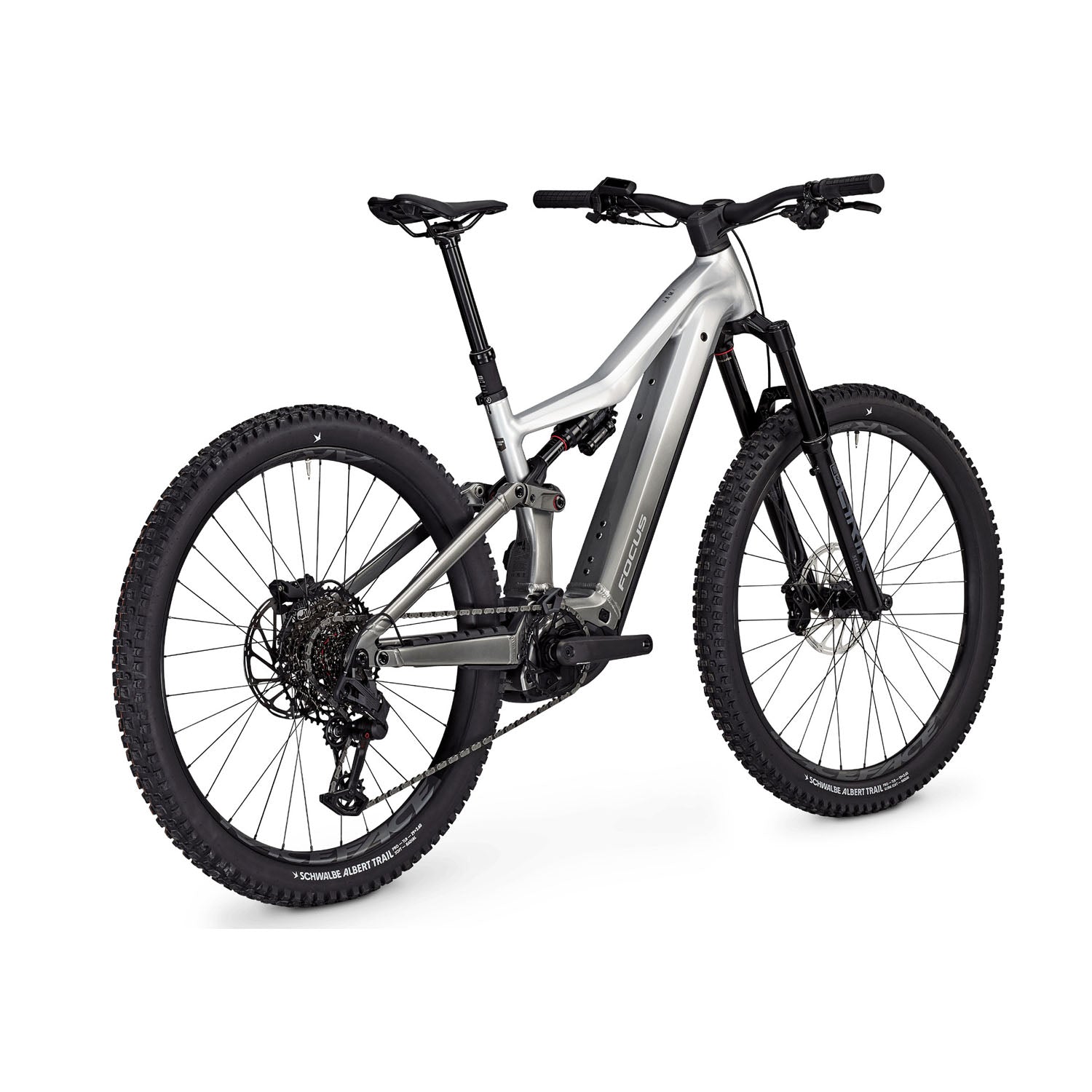 Focus Jam2 6.8 600Wh Nepal Silver / Steel Grey 2026 - Ultimate Cycles Nowra