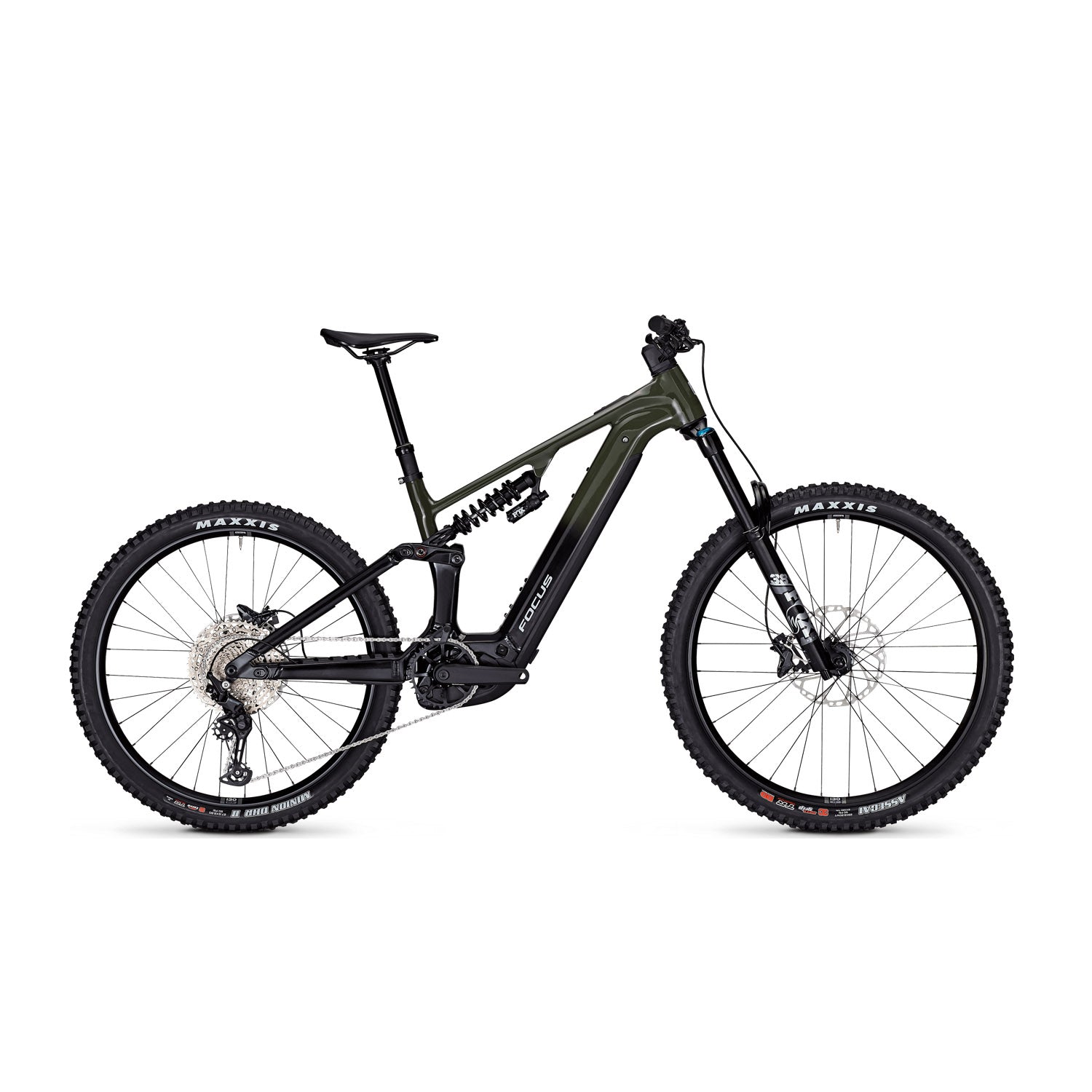 Focus Sam2 6.8 600Wh Urban Green / Magic Black 2026 - Ultimate Cycles Nowra