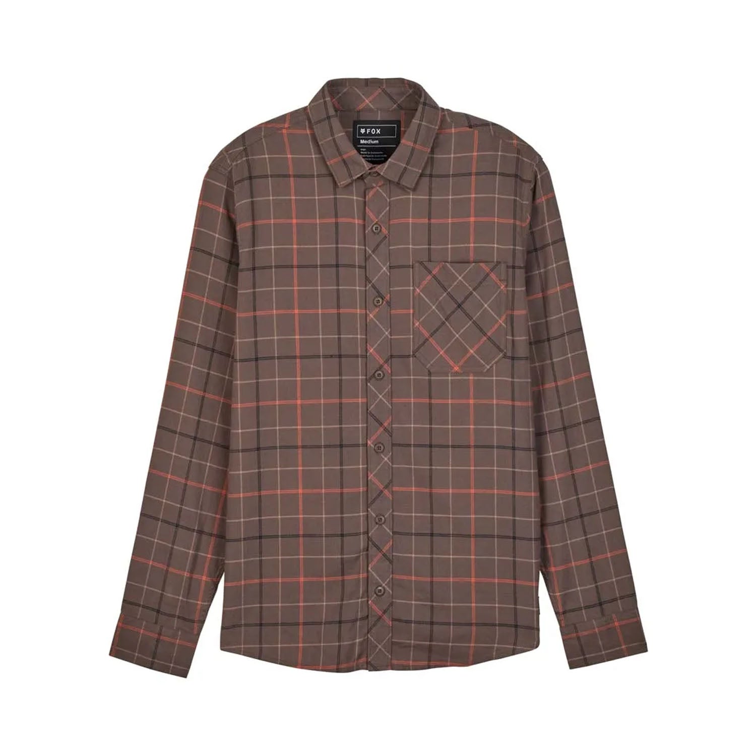 Fox Survivalist Stretch Flannel Dirt - Ultimate Cycles Nowra