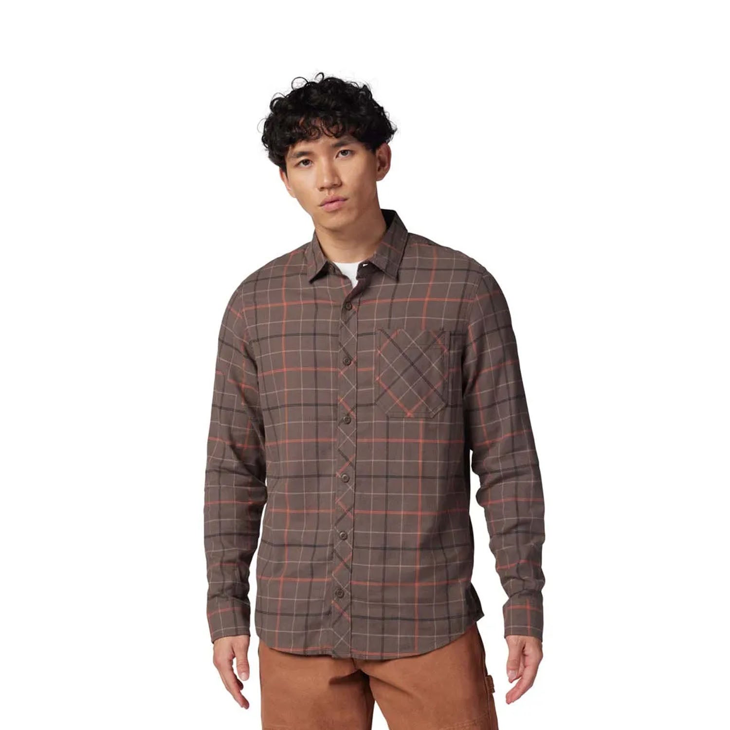 Fox Survivalist Stretch Flannel Dirt - Ultimate Cycles Nowra