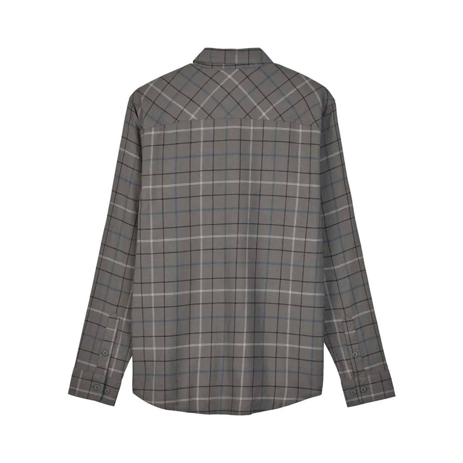 Fox Survivalist Stretch Flannel Drk Stone - Ultimate Cycles Nowra